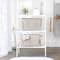 DII® Large Lattice PE-Coated Cotton Polyester Laundry Bin, 2ct.